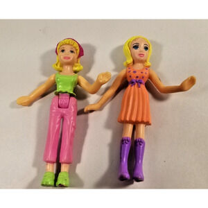 Pocketful of Charm: 2008 Polly Pocket Happy Meal Dolls (Lot of 2)